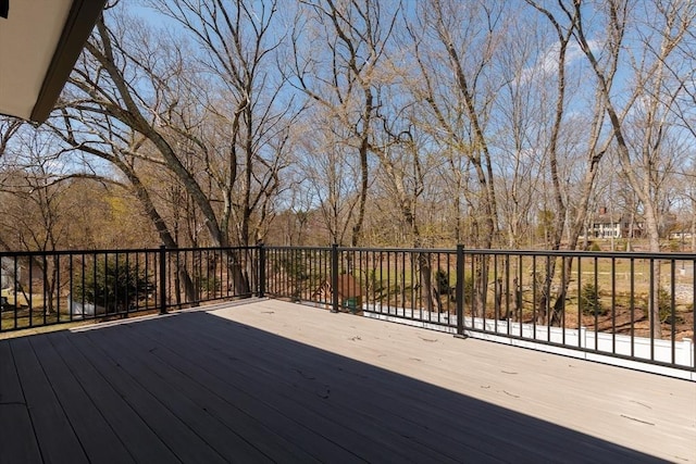 109 Wiswall Rd, Newton, MA 02459 - view of wooden deck