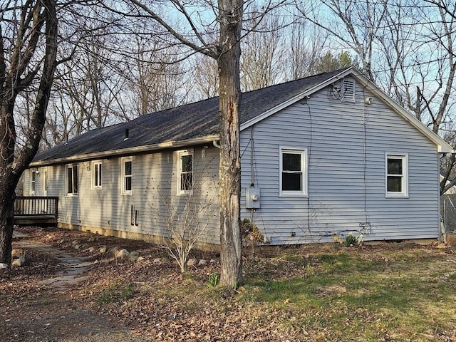 view of property exterior