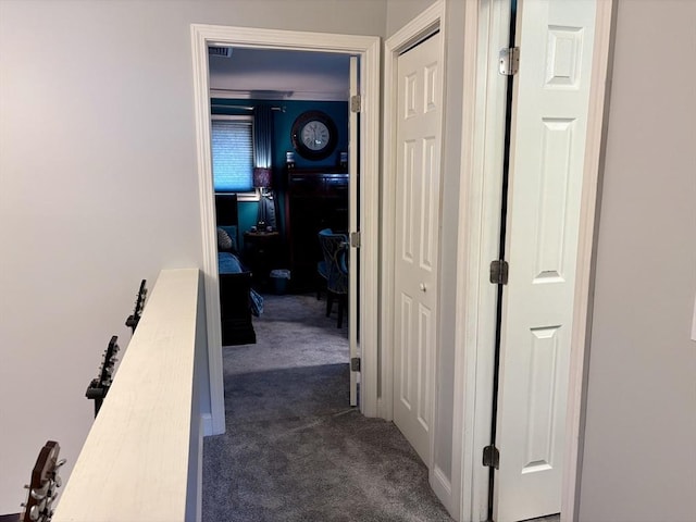 20 Meadowbrook Ln Unit 20, Palmer, MA 01069 - corridor with dark carpet