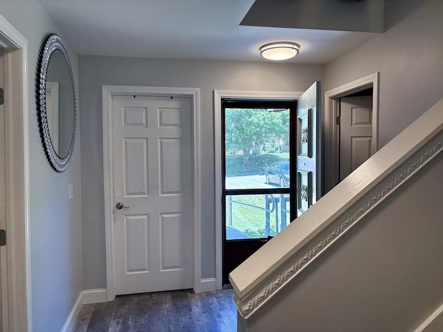 20 Meadowbrook Ln Unit 20, Palmer, MA 01069 - entryway featuring plenty of natural light and dark wood finished floors