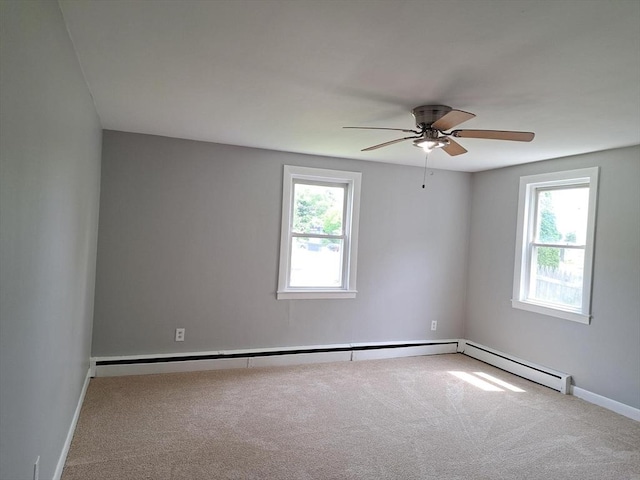 429 Mechanic St, Leominster, MA 01453 - unfurnished room featuring carpet flooring and a ceiling fan