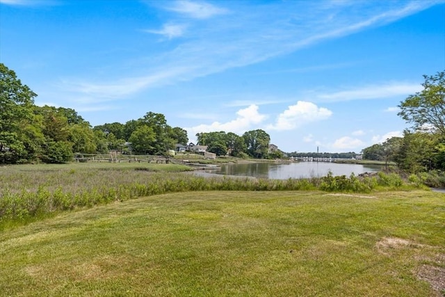 267 Neck St Unit 5A, Weymouth, MA 02191 - view of grassy yard featuring a water view