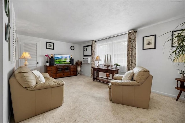 267 Neck St Unit 5A, Weymouth, MA 02191 - living area featuring carpet floors and baseboards