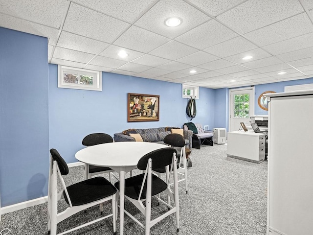 71 Nourse St, Westborough, MA 01581 - dining room with carpet floors and recessed lighting