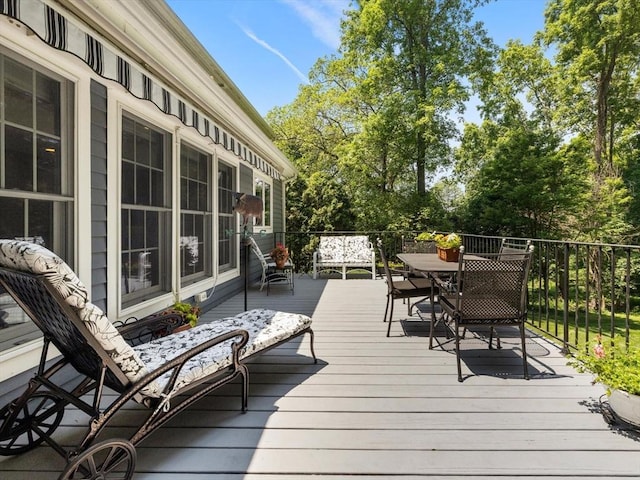 71 Nourse St, Westborough, MA 01581 - view of wooden deck