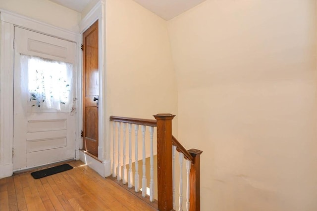 25 Maple Ave, Everett, MA 02149 - foyer entrance featuring light wood-style floors
