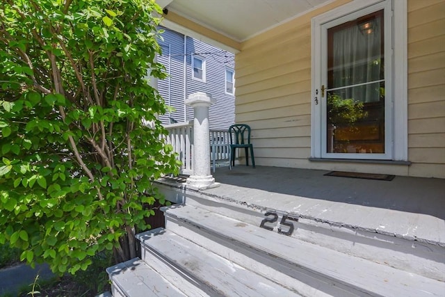25 Maple Ave, Everett, MA 02149 - view of wooden porch