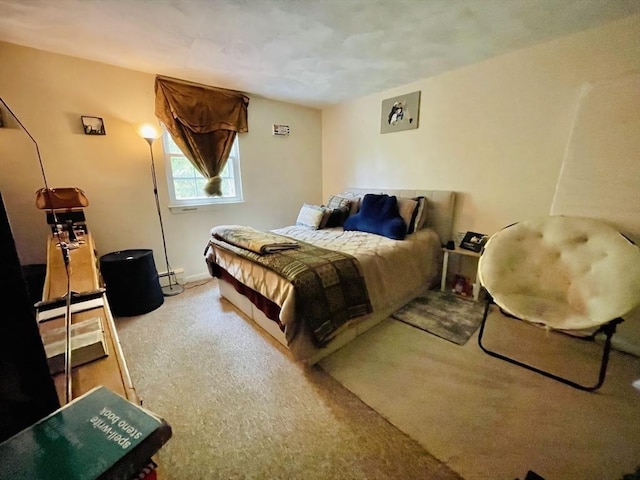 187 Great Rd Unit B2, Acton, MA 01720 - bedroom featuring carpet floors and a baseboard radiator