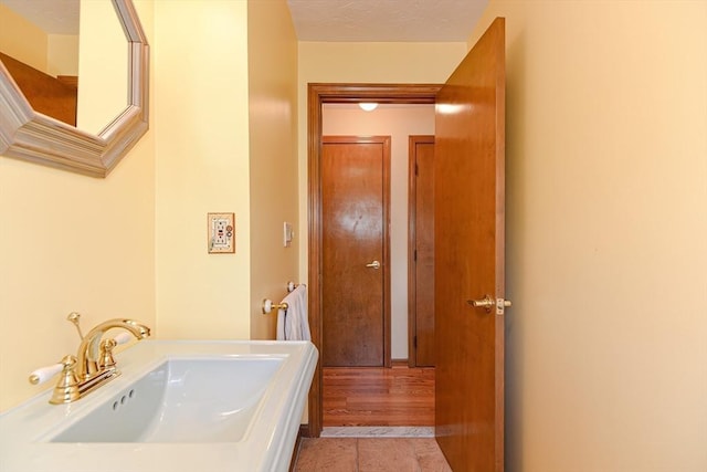 75 Columbus Ave Unit 75, Waltham, MA 02451 - bathroom with vanity and tile patterned flooring