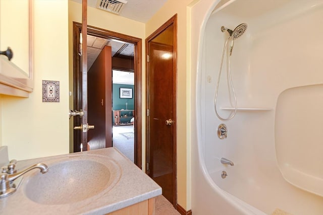75 Columbus Ave Unit 75, Waltham, MA 02451 - bathroom with washtub / shower combination and vanity