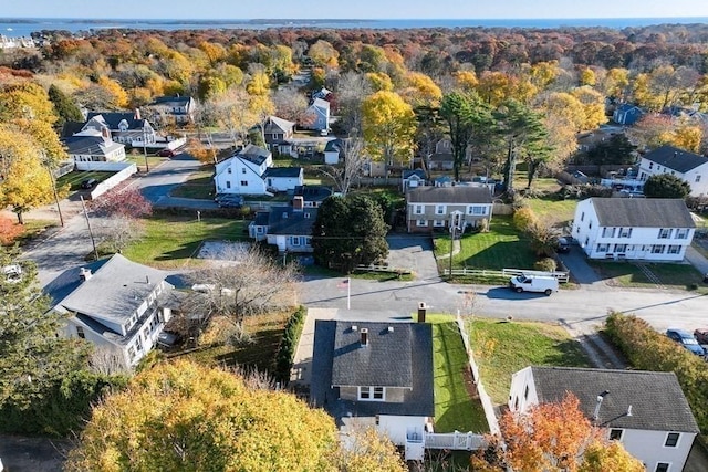 bird's eye view featuring a residential view