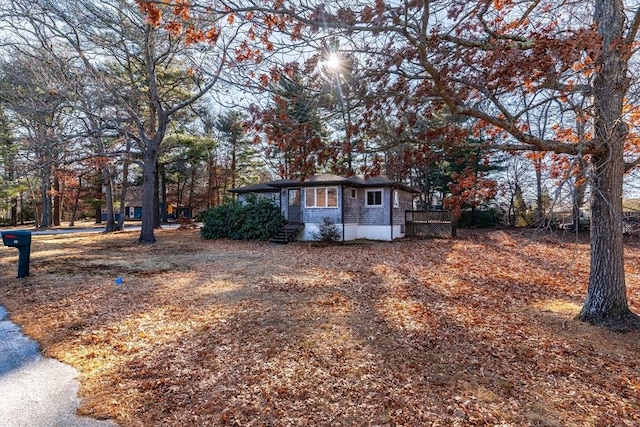 view of ranch-style house