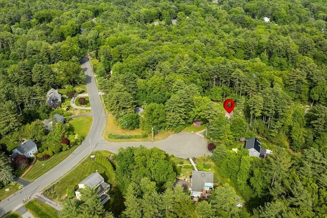 18 Arend Cir, Hanover, MA 02339 - aerial view of property and surrounding area featuring a forest