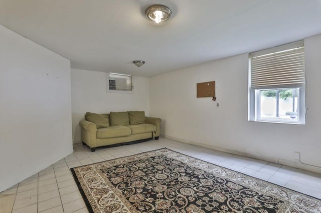 35 Linden Ter, Lynn, MA 01902 - living area featuring light tile patterned floors