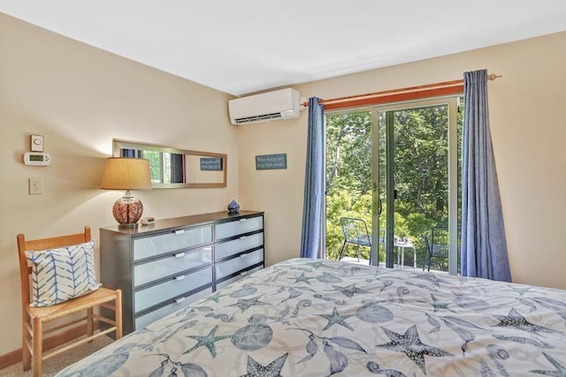 10 Eagles Nest, Edgartown, MA 02539 - bedroom featuring a wall unit AC