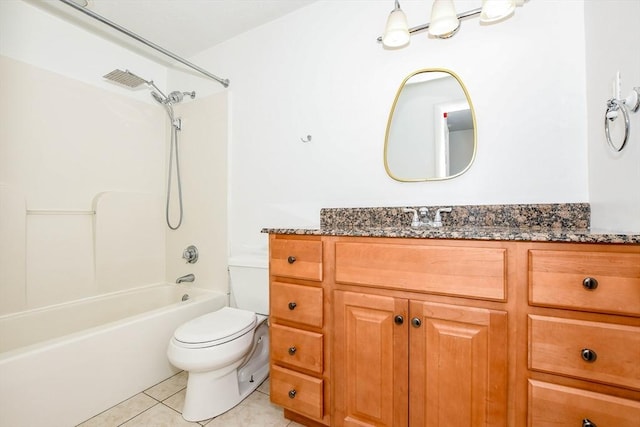 20 Patricia Dr Unit 20, Stoughton, MA 02072 - full bath with tile patterned flooring, vanity, bathtub / shower combination, and toilet