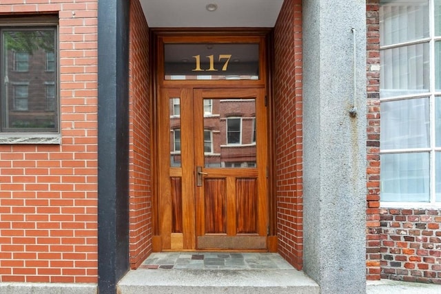 117 Fulton St Unit 4, Boston, MA 02109 - view of exterior entry with brick siding