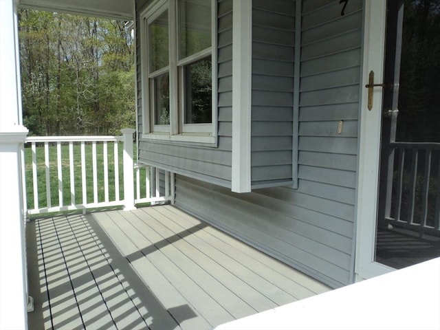 view of deck