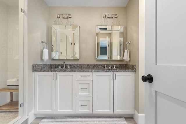30 Southfield Ln Unit 30, Sherborn, MA 01770 - full bath with double vanity and baseboards