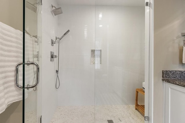 30 Southfield Ln Unit 30, Sherborn, MA 01770 - bathroom featuring a tile shower and vanity
