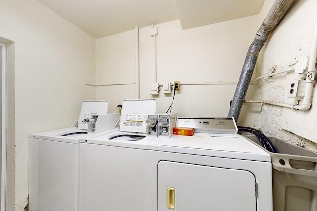 1834 Beacon St Unit 16, Brookline, MA 02445 - washroom with independent washer and dryer