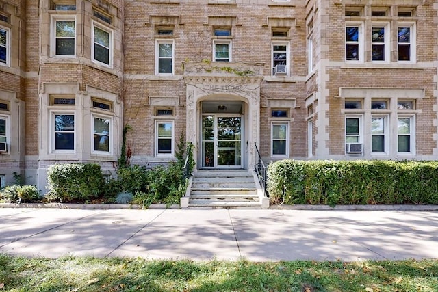 1834 Beacon St Unit 16, Brookline, MA 02445 - view of exterior entry with brick siding