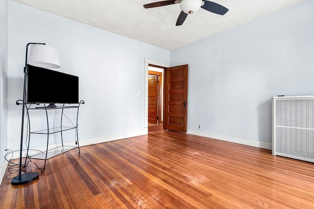 26 Enfield Rd, Winthrop, MA 02152 - unfurnished bedroom with wood finished floors and a ceiling fan