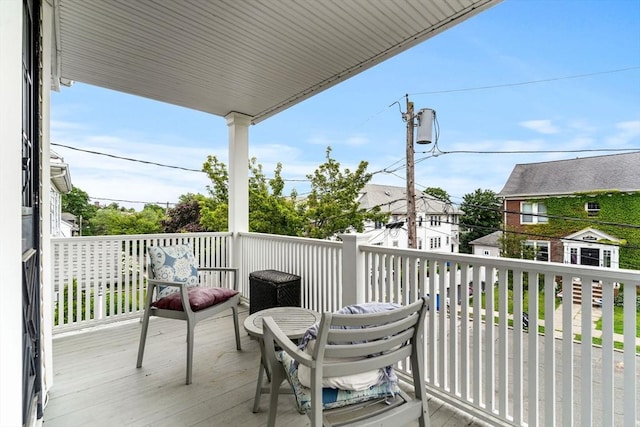 26 Enfield Rd, Winthrop, MA 02152 - view of wooden deck