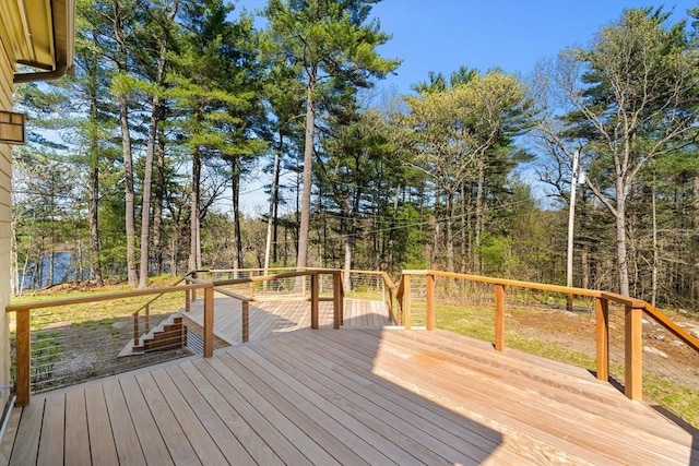 view of deck