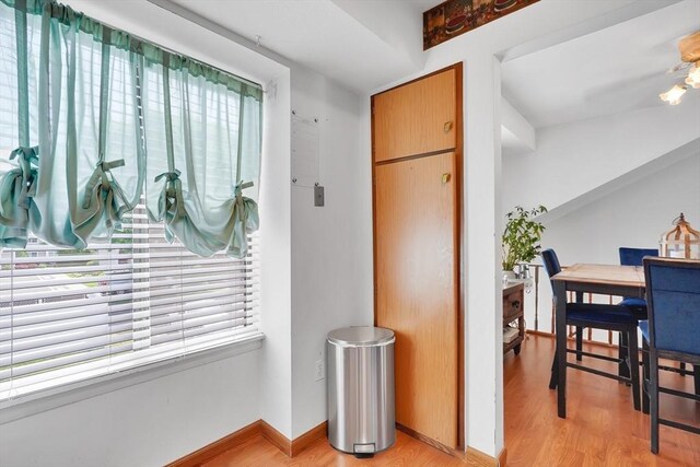 42 Nassau Dr Unit 42, Springfield, MA 01129 - dining area with light wood-style floors and baseboards