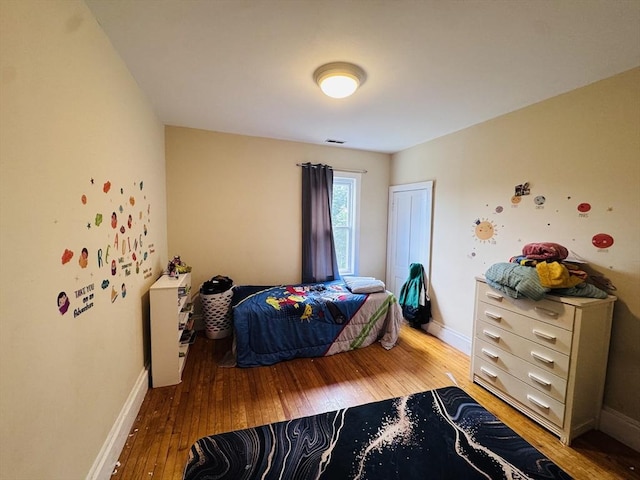 14 Gage St, Worcester, MA 01605 - bedroom featuring hardwood / wood-style flooring and baseboards