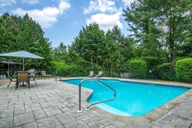 24 Stagecoach, Medfield, MA 02052 - view of swimming pool with a patio