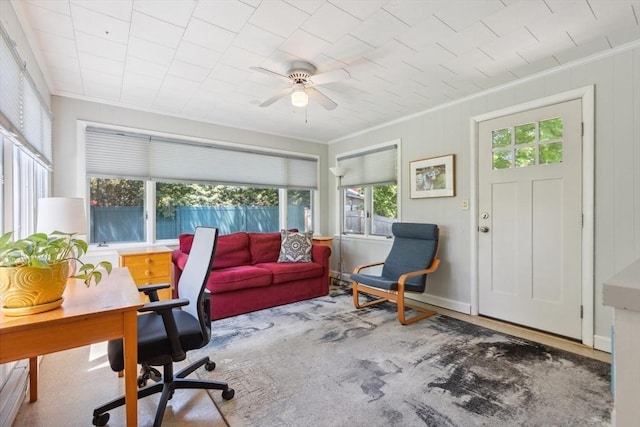 25 Piety Corner Rd, Waltham, MA 02451 - sunroom / solarium featuring plenty of natural light and crown molding