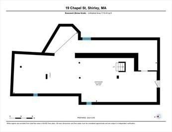 19 Chapel St, Shirley, MA 01464 - view of property floor plan