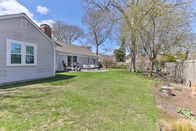 56 Fairwood Rd, Yarmouth, MA 02664 - view of yard featuring a fenced backyard and a patio