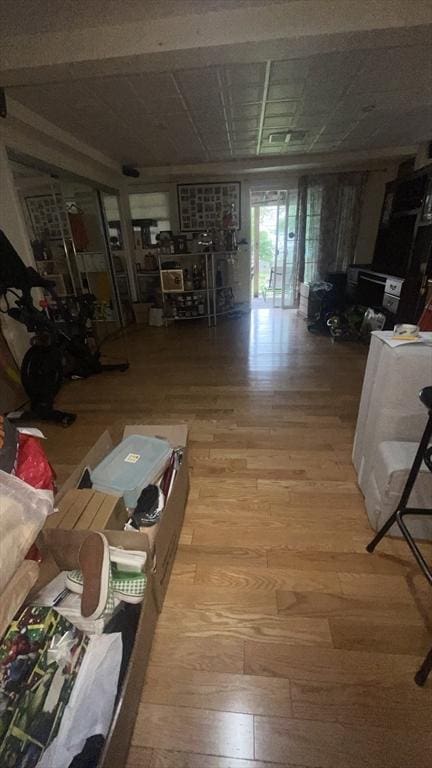 40 Lakewood St, Worcester, MA 01603 - living area featuring hardwood / wood-style flooring