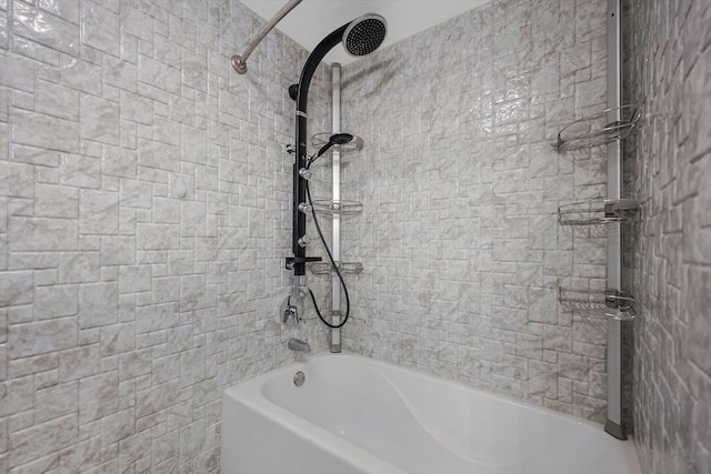 bathroom with shower / tub combination