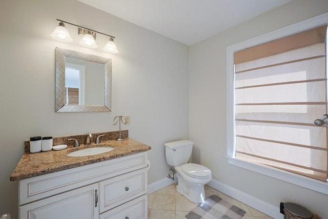 41 Webber St Unit 2, Malden, MA 02148 - half bath with vanity and tile patterned flooring