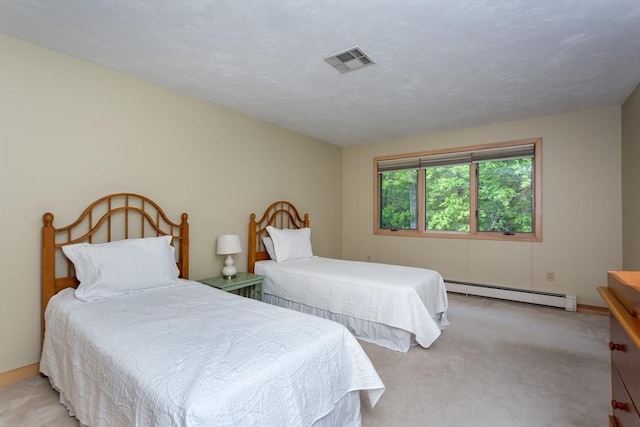 3 Dogwood Cir Unit 3, Franklin, MA 02038 - bedroom with baseboard heating, carpet flooring, and baseboards