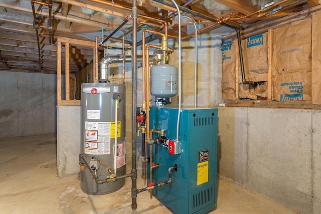 3 Dogwood Cir Unit 3, Franklin, MA 02038 - utility room with water heater and a heating unit