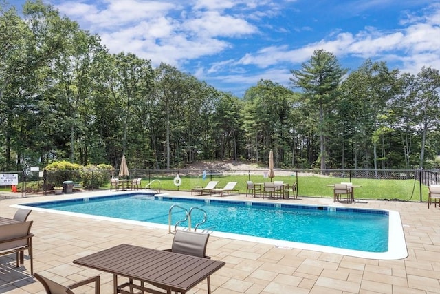 3 Dogwood Cir Unit 3, Franklin, MA 02038 - community pool featuring a patio
