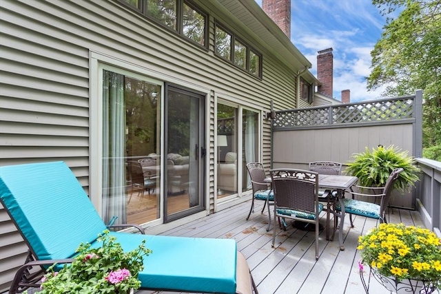 3 Dogwood Cir Unit 3, Franklin, MA 02038 - deck with outdoor dining area
