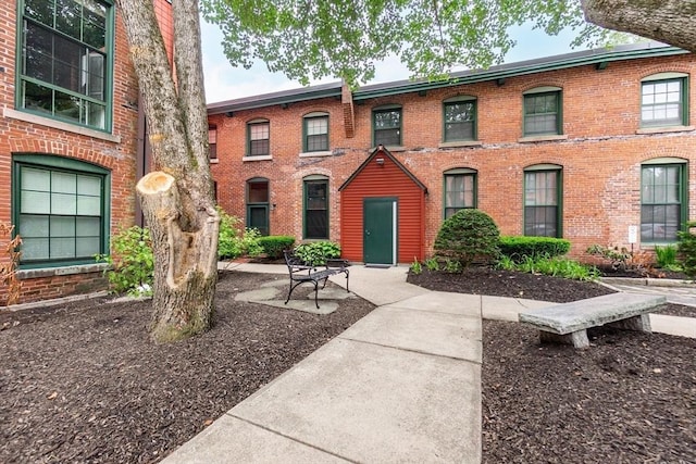 14 Sanford St Unit 21, Medway, MA 02053 - view of front of property with brick siding