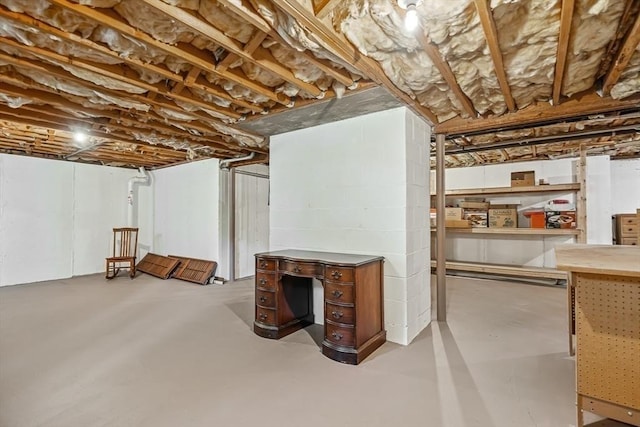 22 Grove Pl Unit 4, Winchester, MA 01890 - view of unfinished below grade area