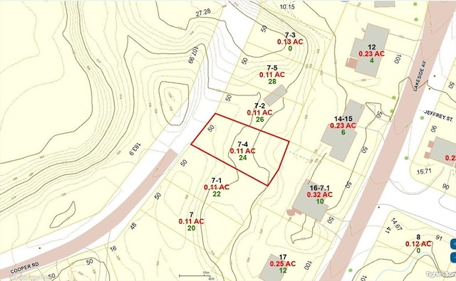 24 Cooper Rd, Webster, MA 01570 - map showing property parcels