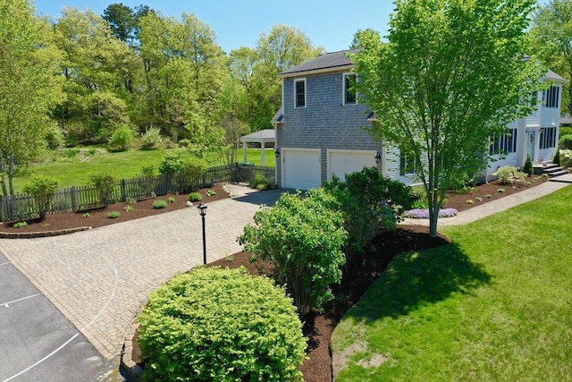 116 Fairview Ln, Plymouth, MA 02360 - view of side of home featuring a garage and driveway