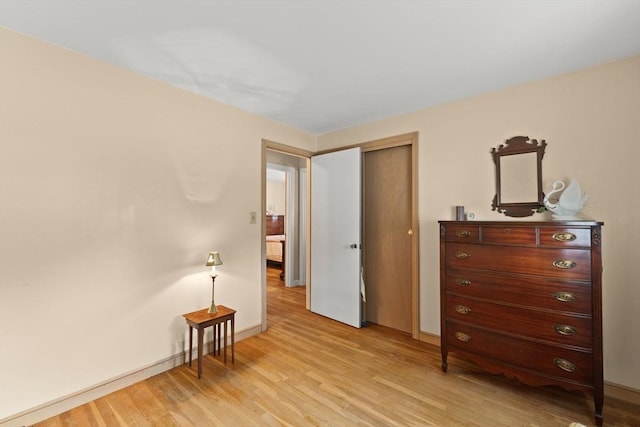 16 Fencourt, Canton, MA 02021 - bedroom featuring light wood-style flooring, a closet, and baseboards