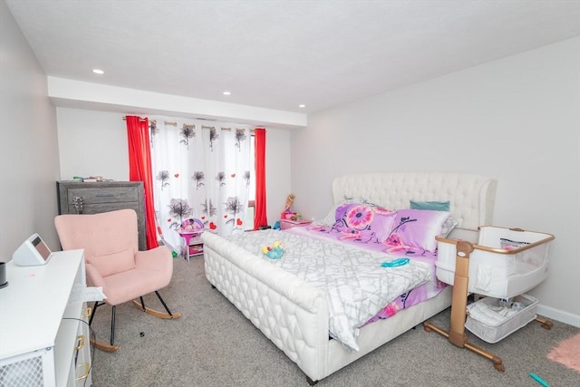 170 Highland St Unit 119D, Taunton, MA 02780 - bedroom featuring carpet and recessed lighting