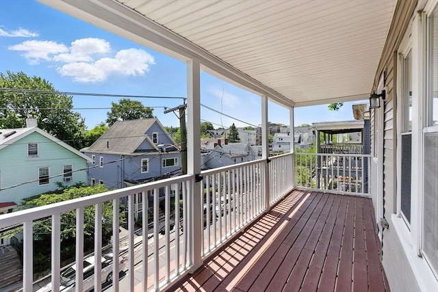 216 Cedar St Unit 3, Somerville, MA 02144 - balcony with a residential view