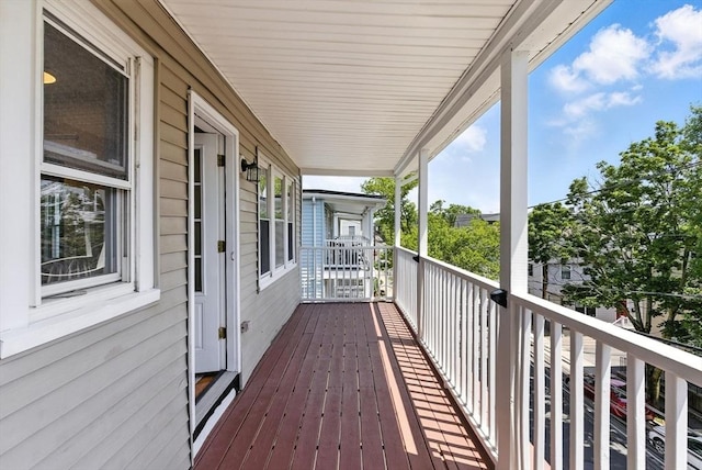 216 Cedar St Unit 3, Somerville, MA 02144 - view of wooden terrace